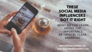 These Social Media Influencers Got It Right - The Importance of Crystal Clear Branding 